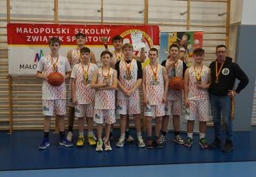 Koszykarze SP1 mistrzami Małopolski