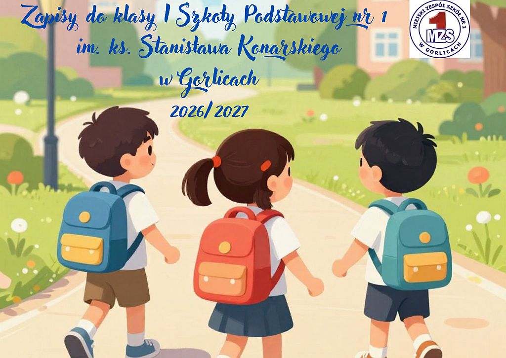 Zapisy do klasy I Szkoły Podstawowej nr 1