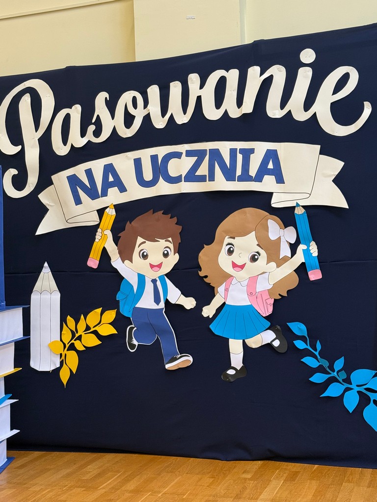 Pasowanie na ucznia i czytelnika biblioteki szkolnej
