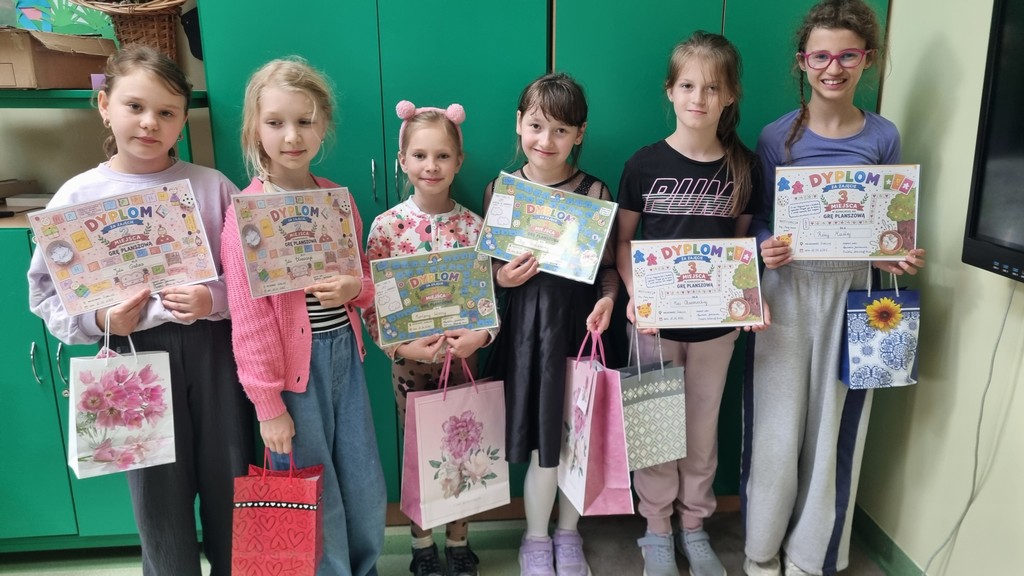 Rozstrzygnięcie konkursu „Moja gra planszowa” w świetlicy szkolnej