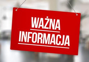 Harmonogram dyżuru dla rodziców!