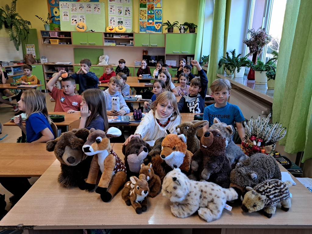 Zajęcia przyrodnicze z pracownicą Nadleśnictwa Gorlice