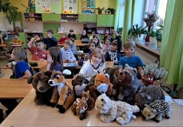 Zajęcia przyrodnicze z pracownicą Nadleśnictwa Gorlice