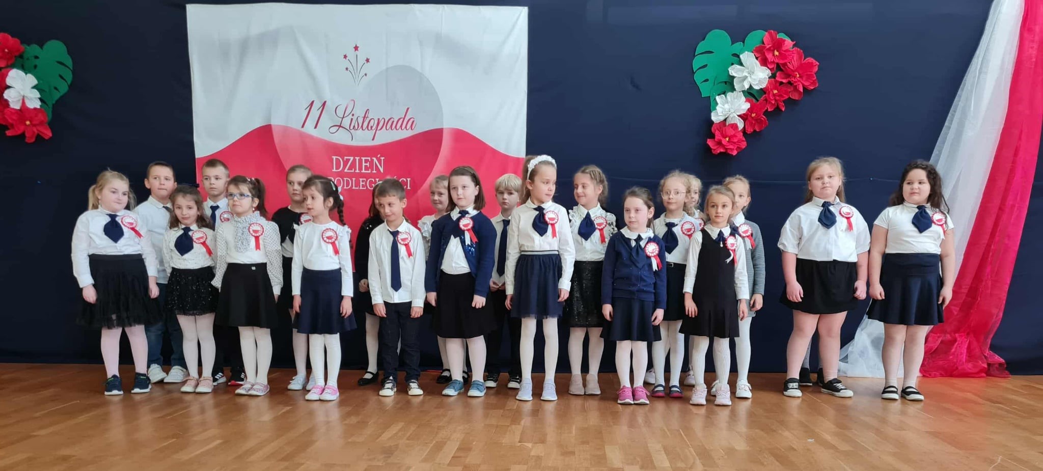 „Dla Niepodległej” – świętowanie uczniów klas I-III