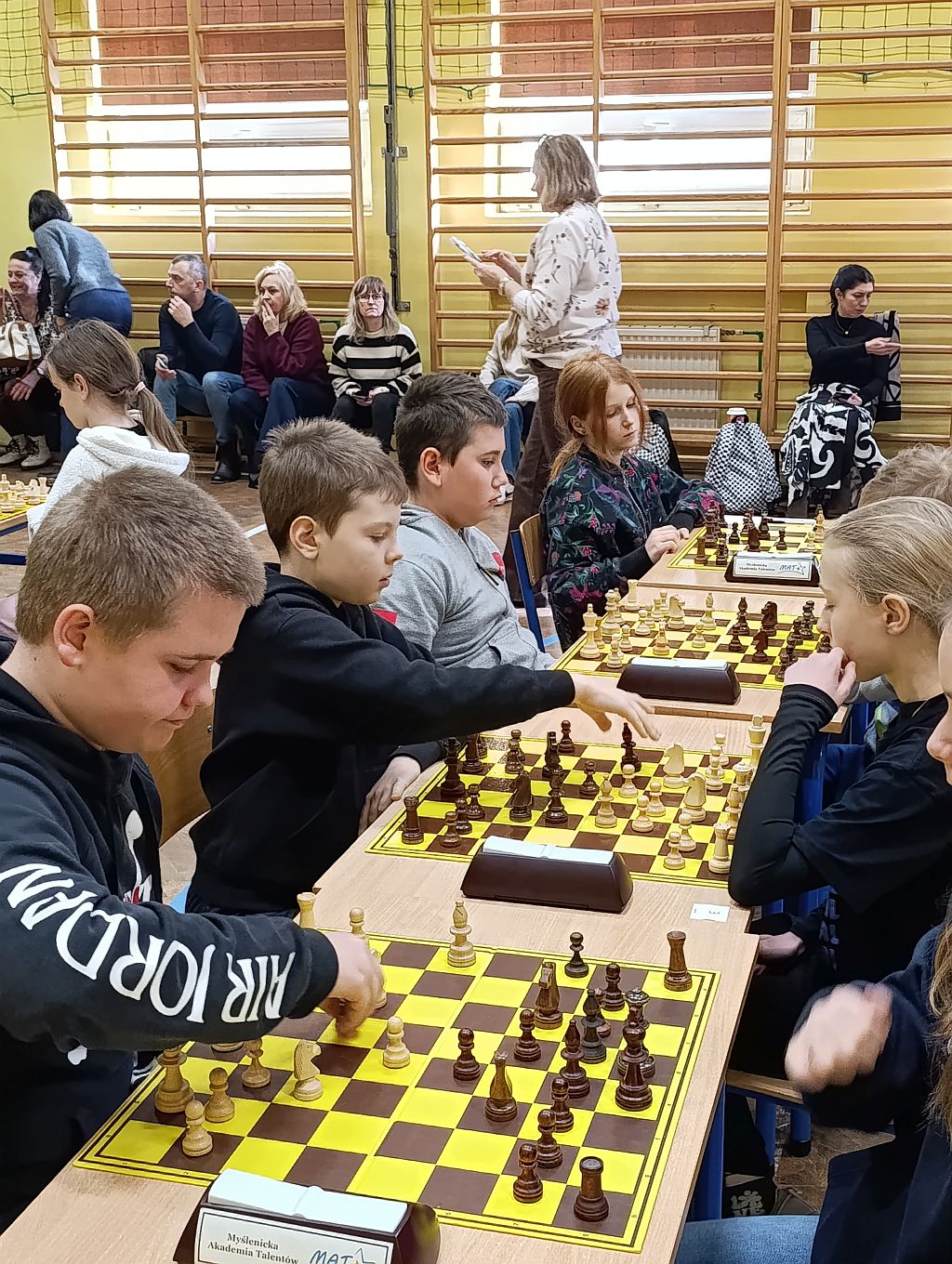 Finał Małopolskich Igrzysk w Szachach Drużynowych