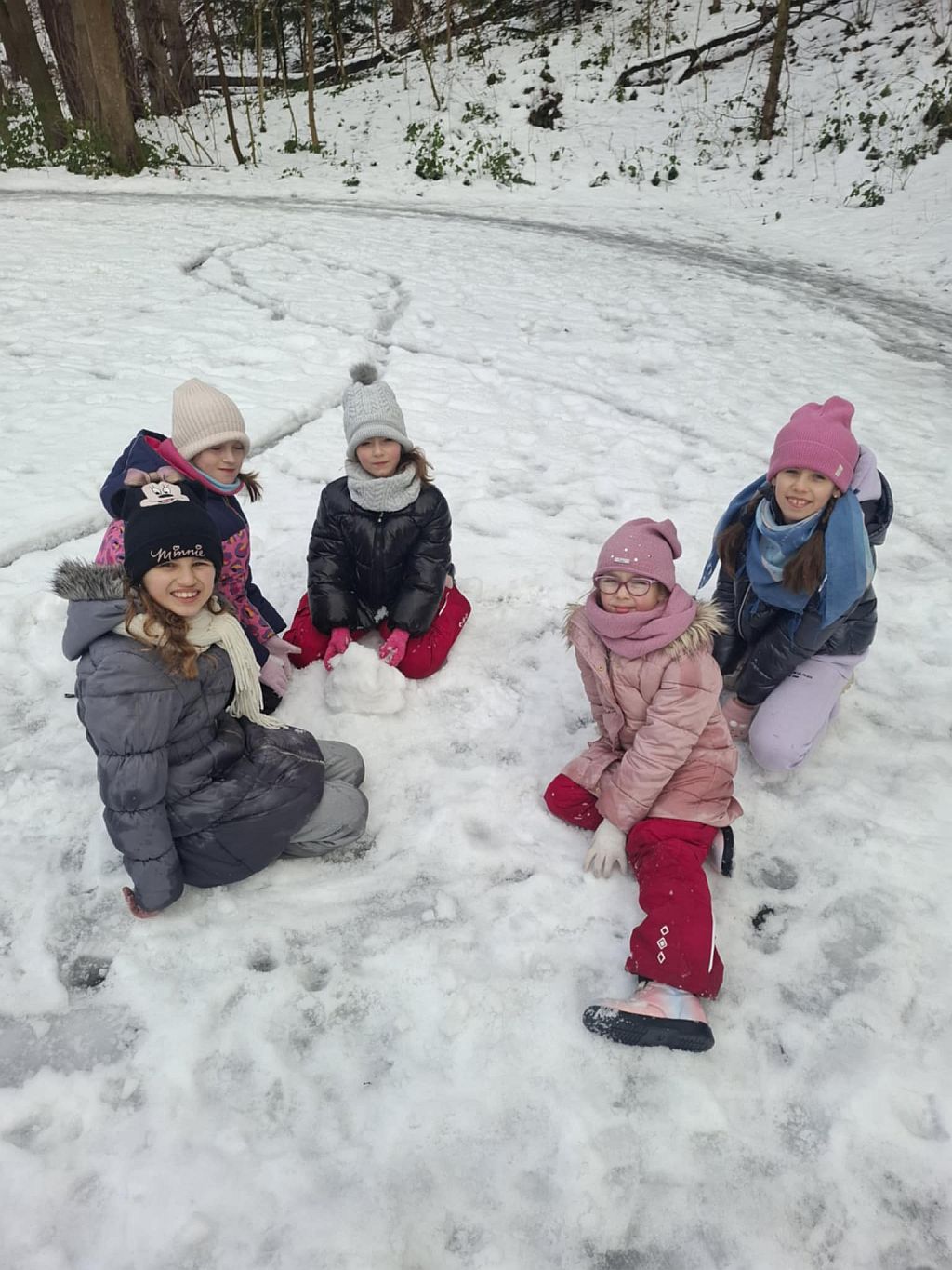 Jedynka na zimowisku!