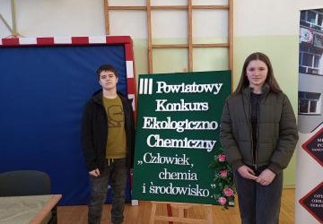 III Powiatowy Konkurs Ekologiczno - Chemiczny