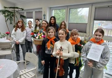 Wizyta Wolontariuszy w Domu Pomocy Społecznej