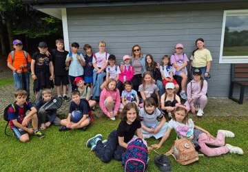 Pożegnalny rajd i piknik klasy 3b